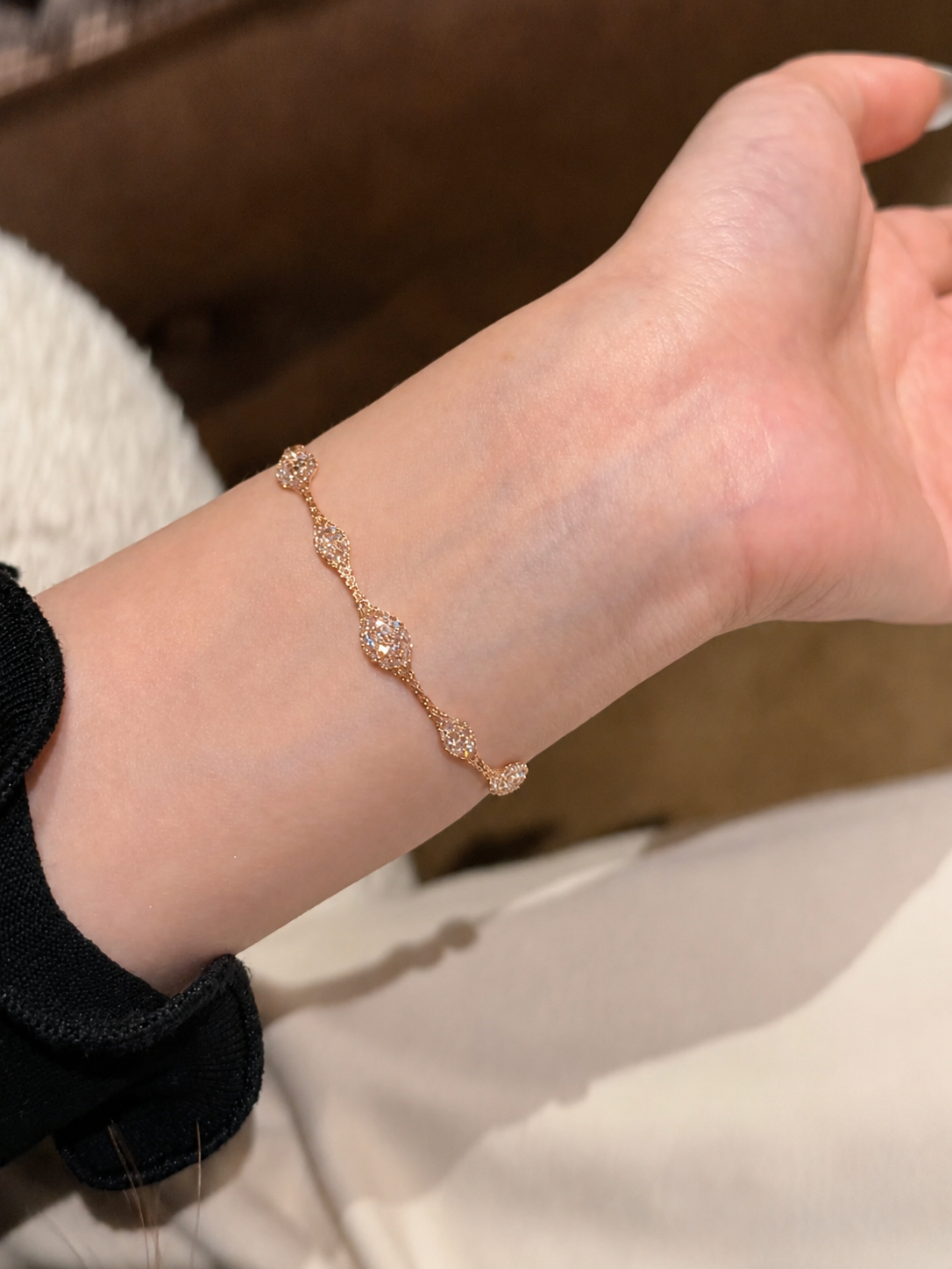 Veil of Light Woven Bracelet