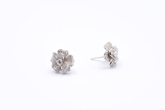 Camellia Bloom Earrings - Lunelle Atelier