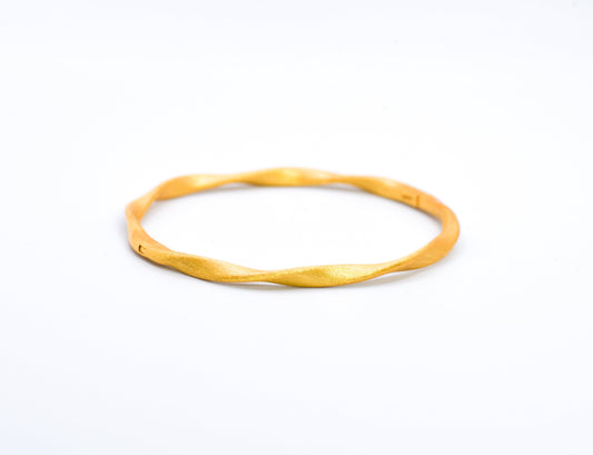 Brushed Mobius Bangle - Lunelle Atelier