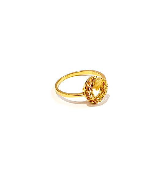 Moonlit Stardream Ring | 18K Gold Plated Sterling Silver - Lunelle Atelier