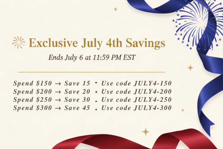 July 4th Special Promotion by Lunelle Atelier Jewlery