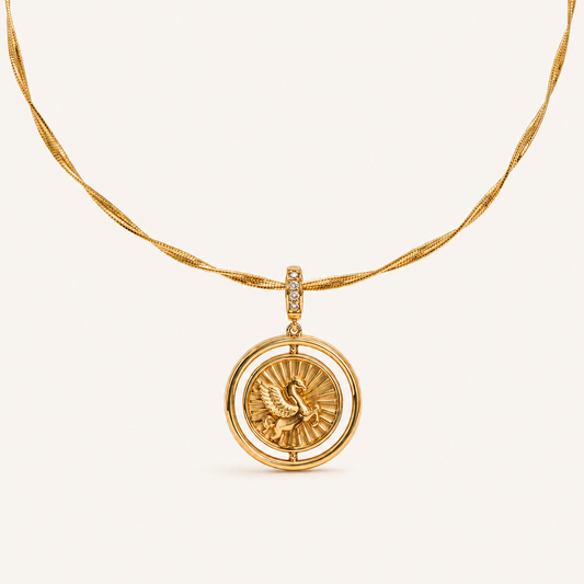 Aurelia Pegasus Collar Necklace