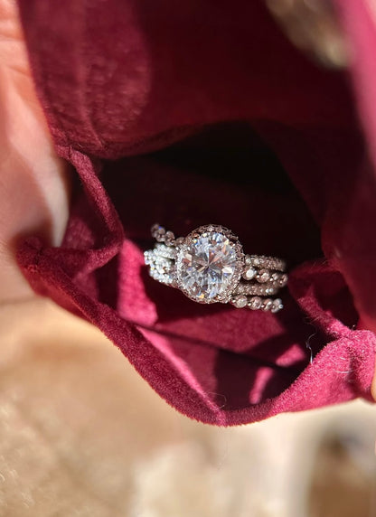 Stellar Orbit Moissanite Ring - Lunelle Atelier
