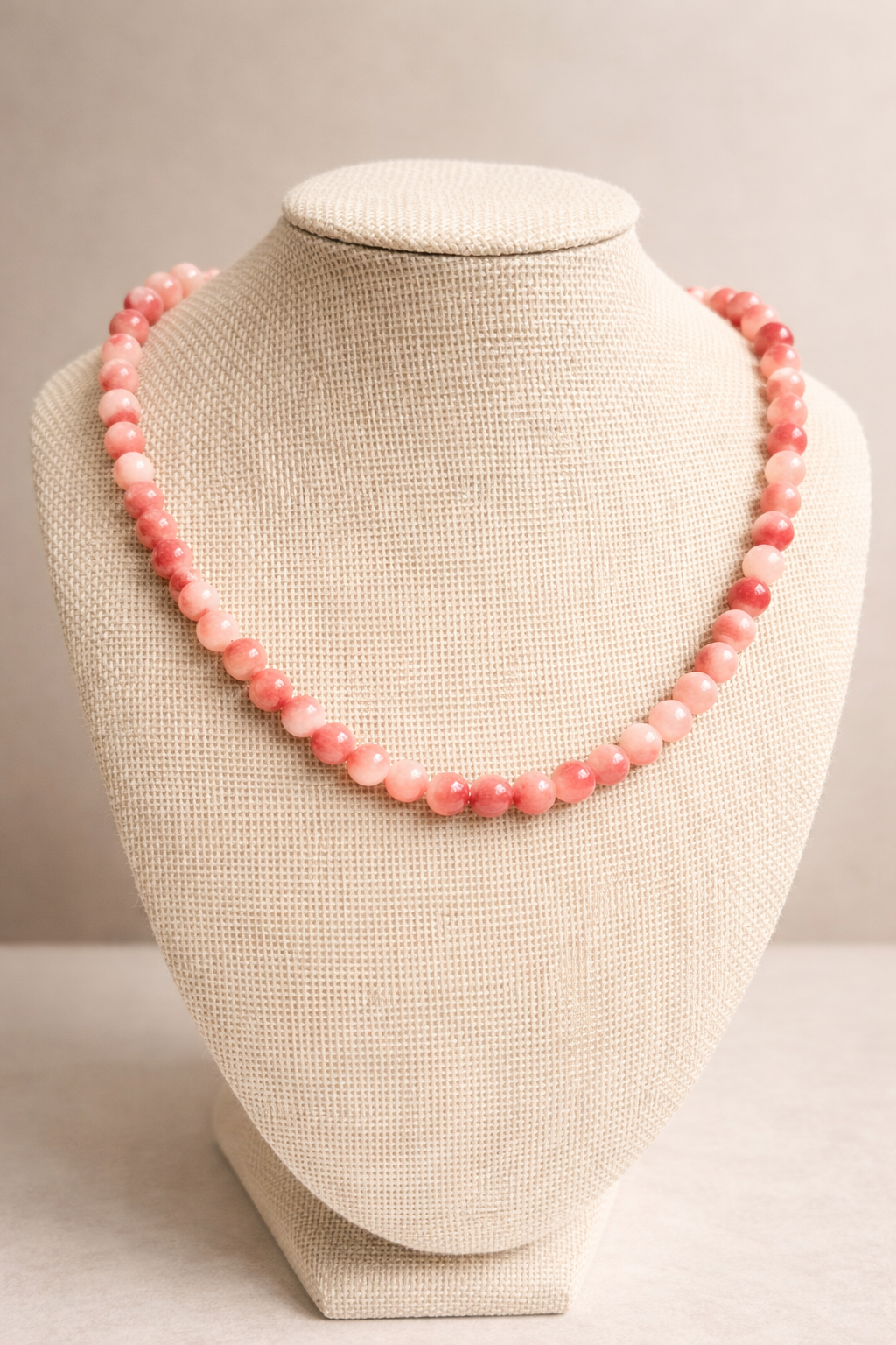 Blush Mirage Persian Jade Necklace - Lunelle Atelier