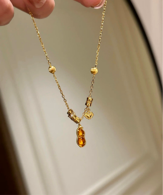 Lucky Peanut Charm Bracelet - Lunelle Atelier