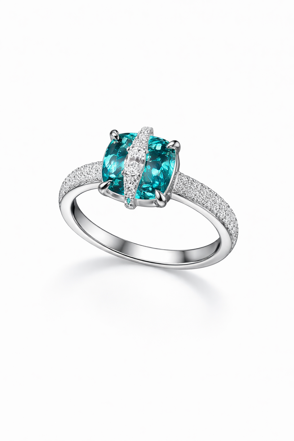 Malta Blue Overlay Ring - Lunelle Atelier