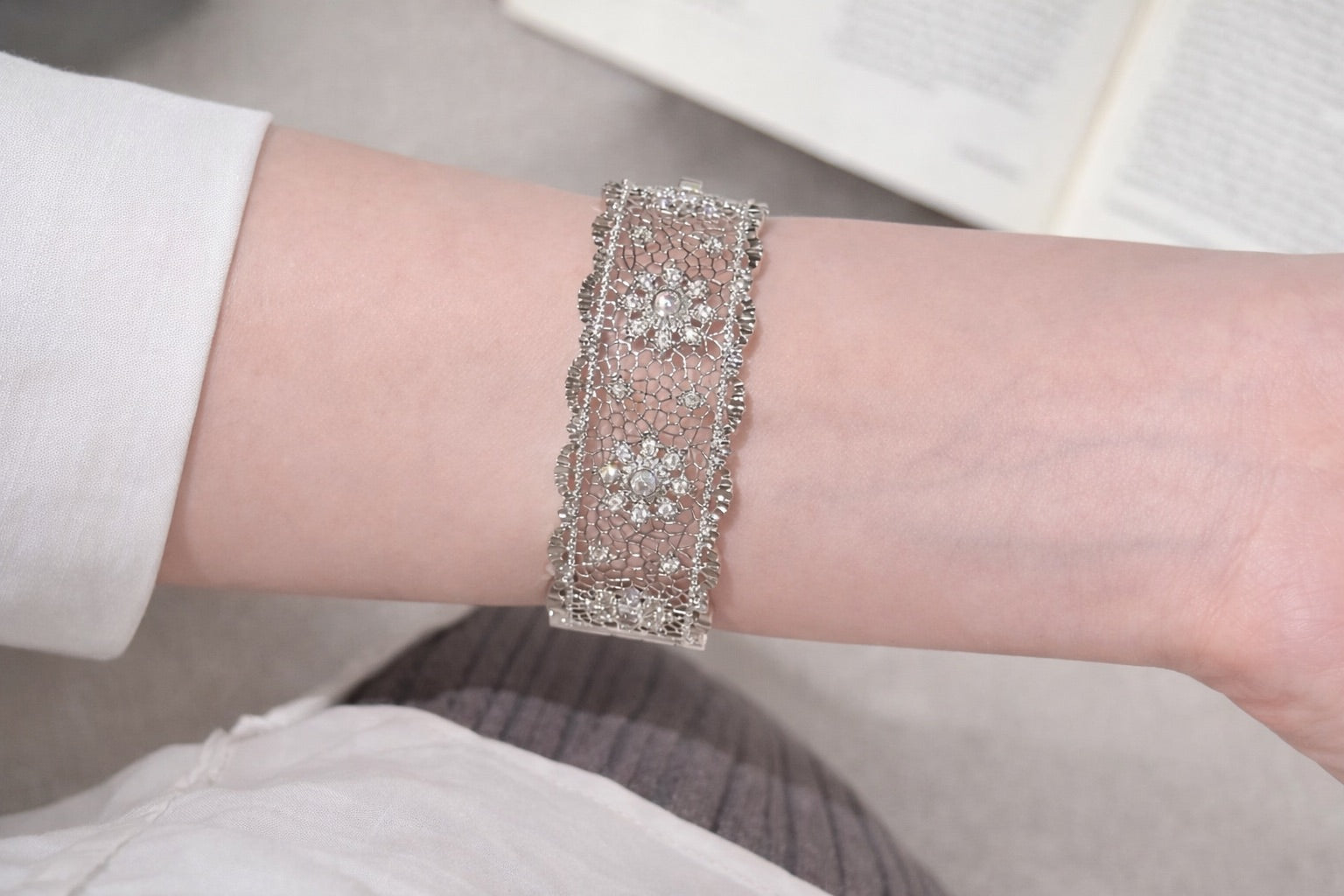 Lace Whisper Bracelet - Lunelle Atelier