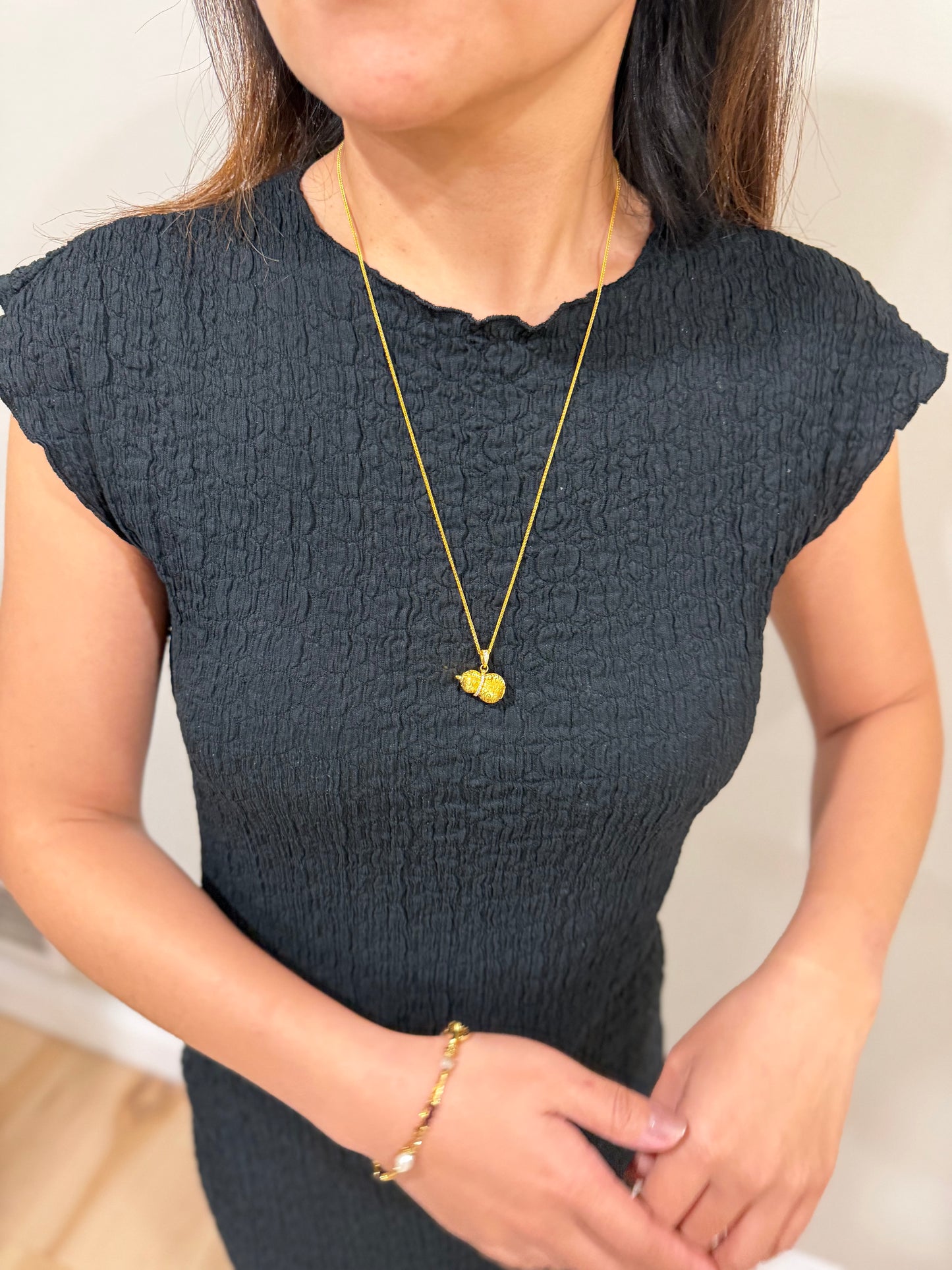 Fortune and Blessing Gourd Necklace - Lunelle Atelier