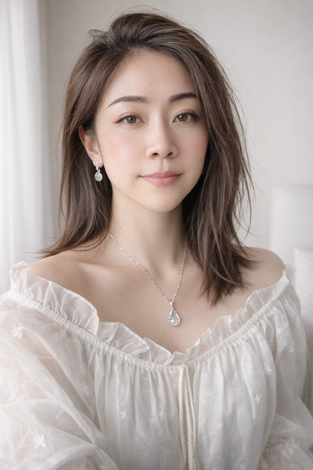 Ocean Whisper Shell Pendant - Lunelle Atelier