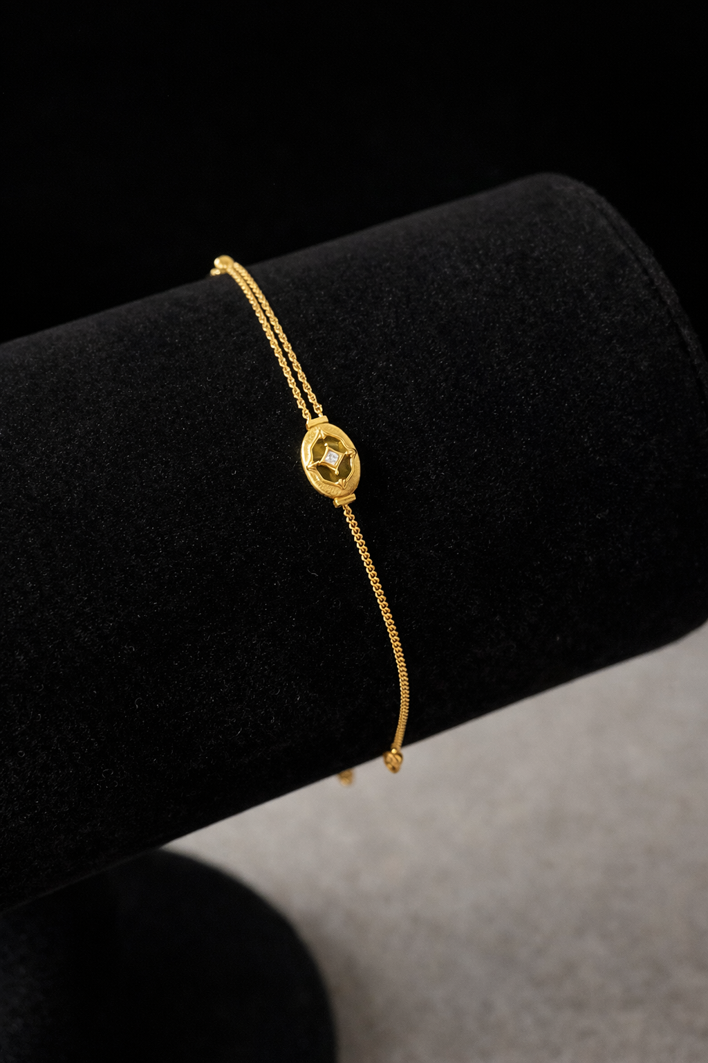 Tiger's Eye Gilded Guardian Bracelet | 18K Gold Plated Sterling Silver - Lunelle Atelier