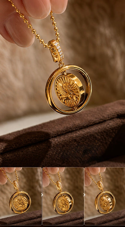 Aurelia Pegasus Collar Necklace - Lunelle Atelier