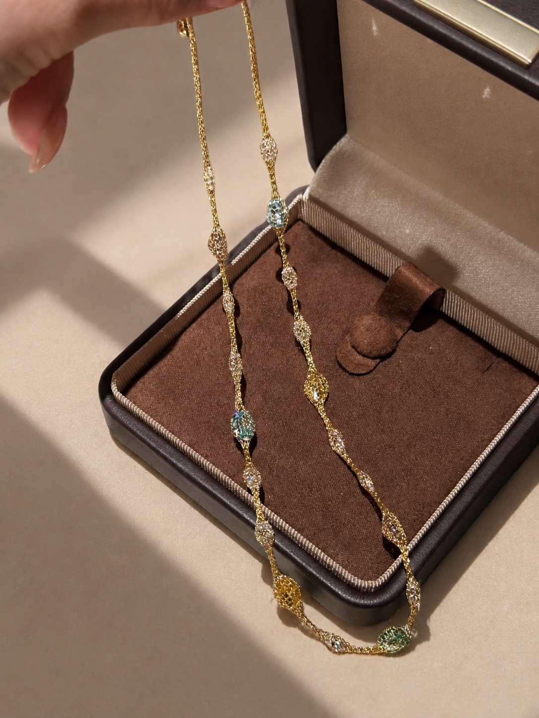 Veil of Light Necklace | Sterling Silver - Lunelle Atelier