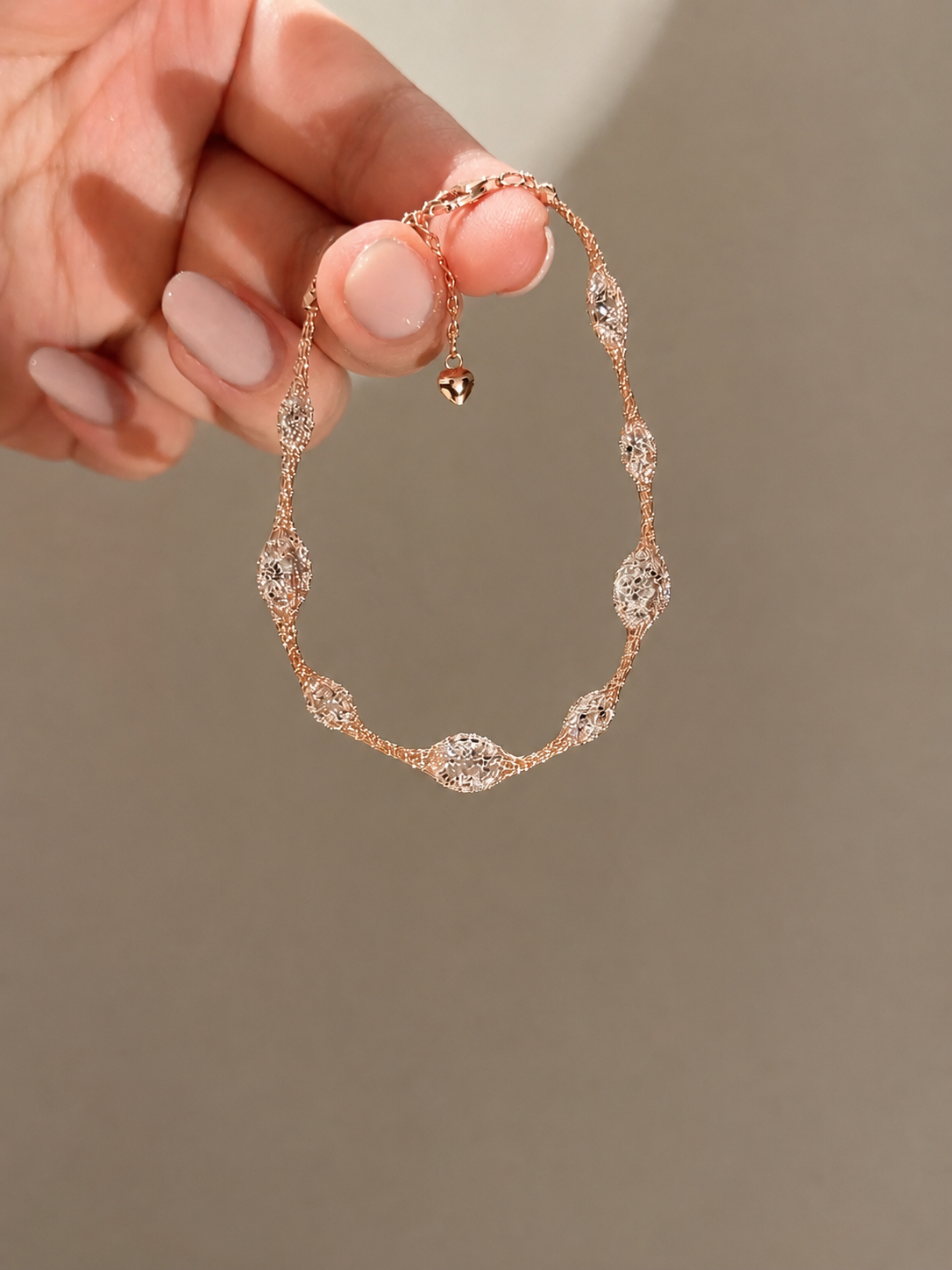Veil of Light Woven Bracelet