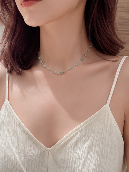Veil of Light Necklace | Sterling Silver - Lunelle Atelier