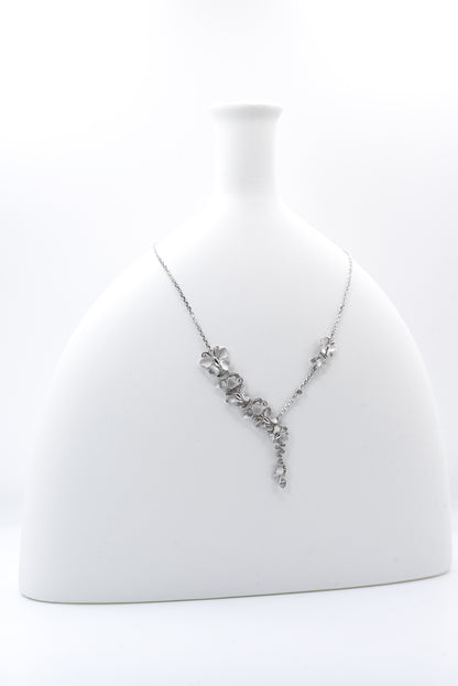 Butterfly Flutter Brushed Necklace - Lunelle Atelier