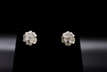 Camellia Bloom Earrings - Lunelle Atelier