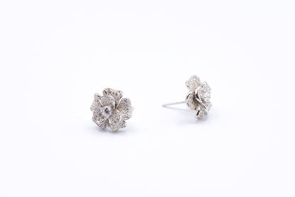 Camellia Bloom Earrings - Lunelle Atelier