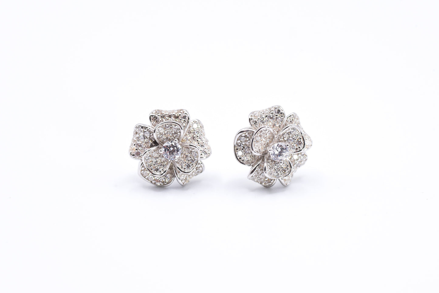 Camellia Bloom Earrings - Lunelle Atelier