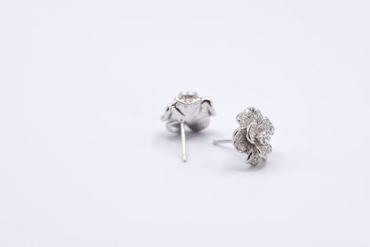 Camellia Bloom Earrings - Lunelle Atelier