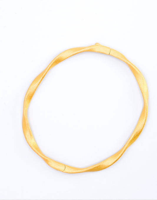 Brushed Mobius Bangle - Lunelle Atelier
