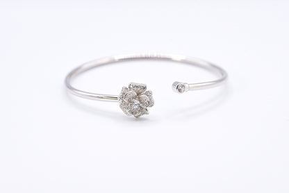 Camellia Bloom Bangle - Lunelle Atelier