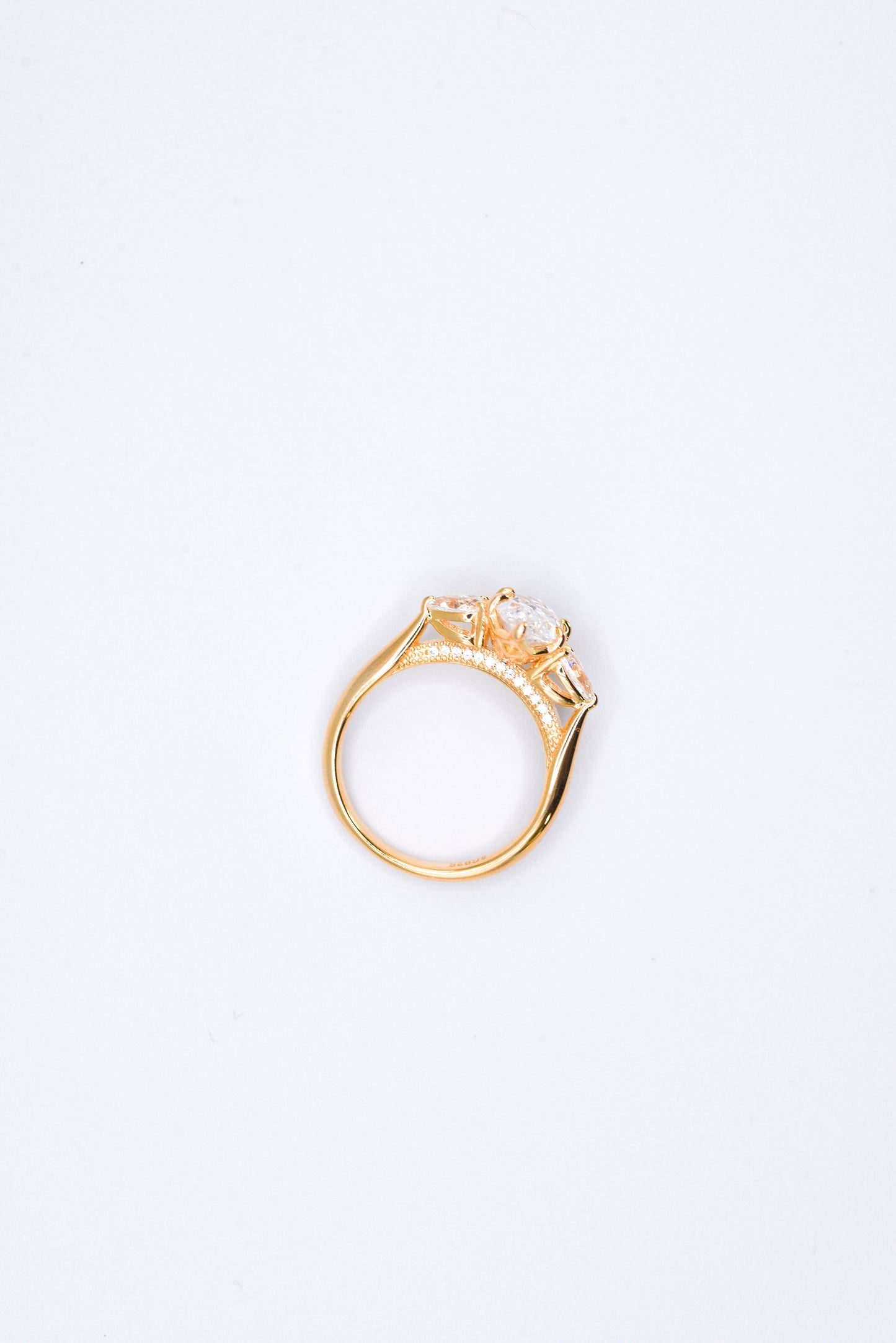 Eternity Eye Ring, Yellow Gold - Lunelle Atelier