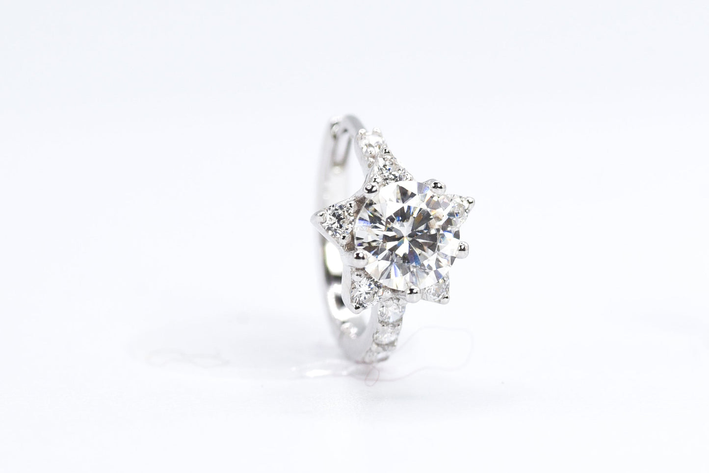  ring on a white background