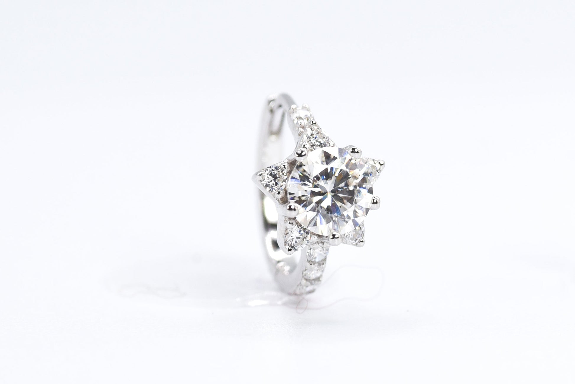  ring on a white background