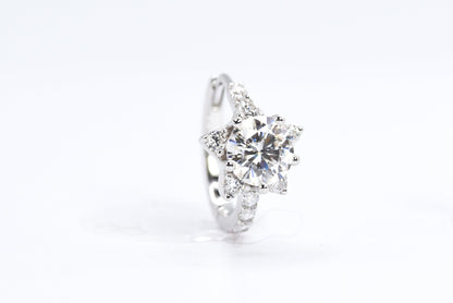  ring on a white background