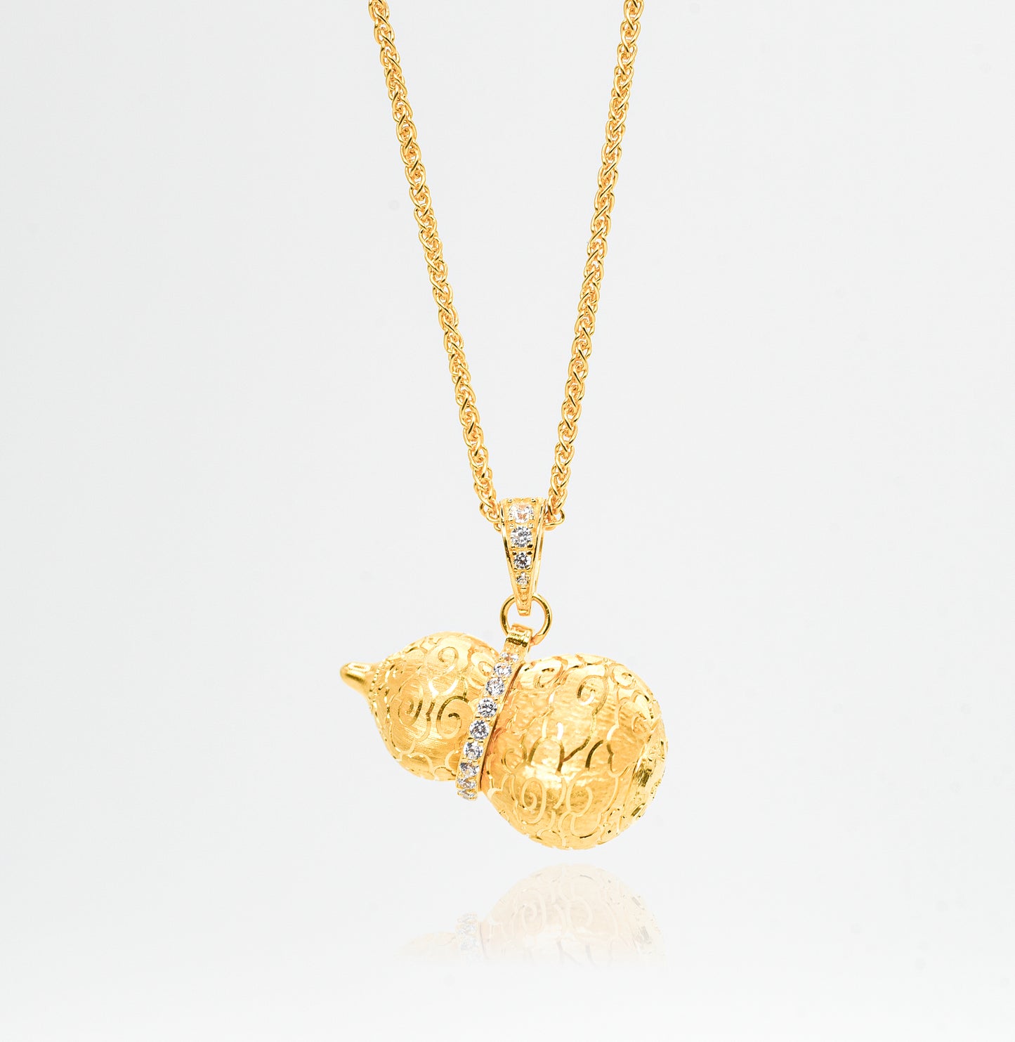 Fortune and Blessing Gourd Necklace - Lunelle Atelier