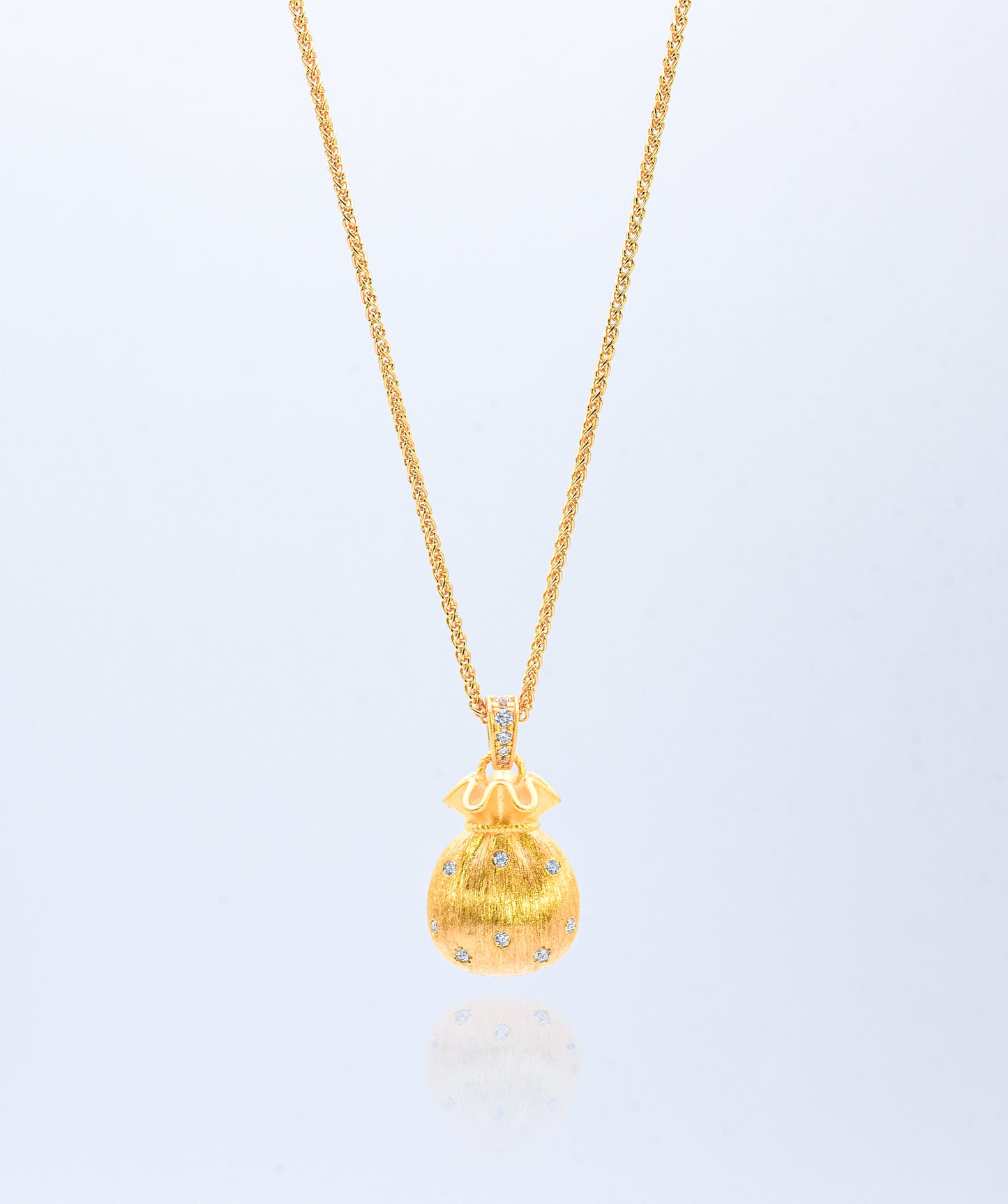 Fortune Satchel Charm Necklace - Lunelle Atelier
