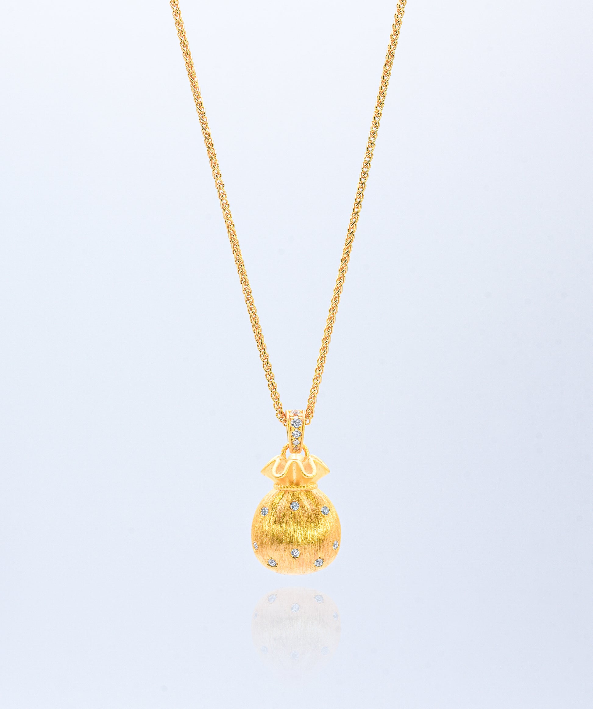 Fortune Satchel Charm Necklace - Lunelle Atelier