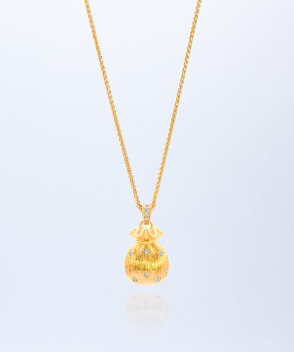 Fortune Satchel Charm Necklace - Lunelle Atelier