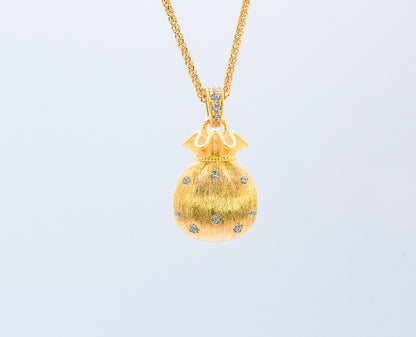 Fortune Satchel Charm Necklace - Lunelle Atelier