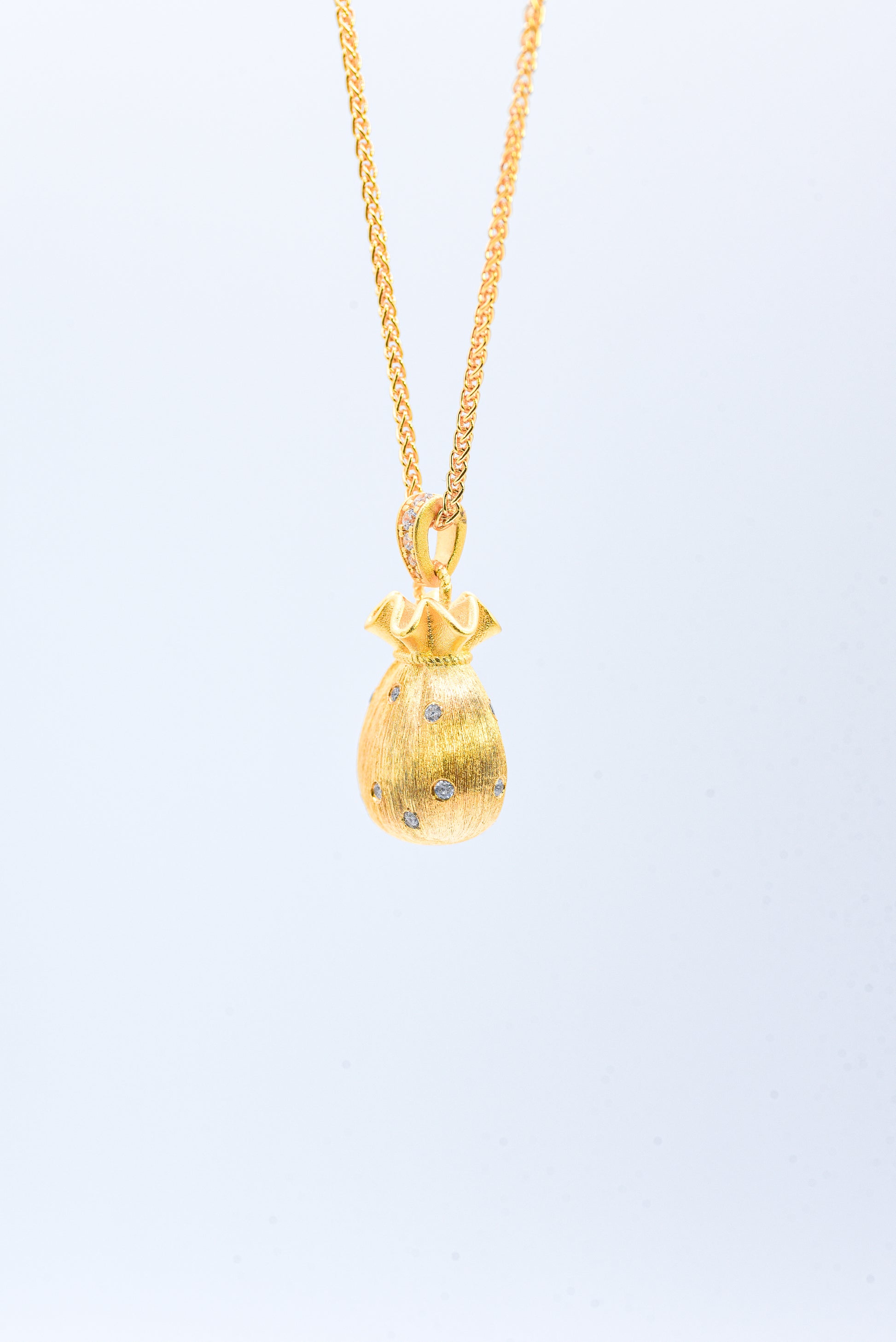 Fortune Satchel Charm Necklace - Lunelle Atelier