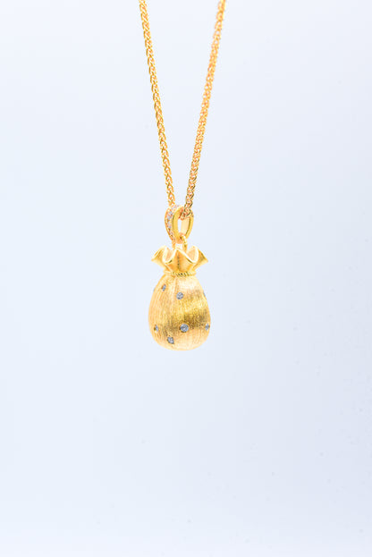 Fortune Satchel Charm Necklace - Lunelle Atelier