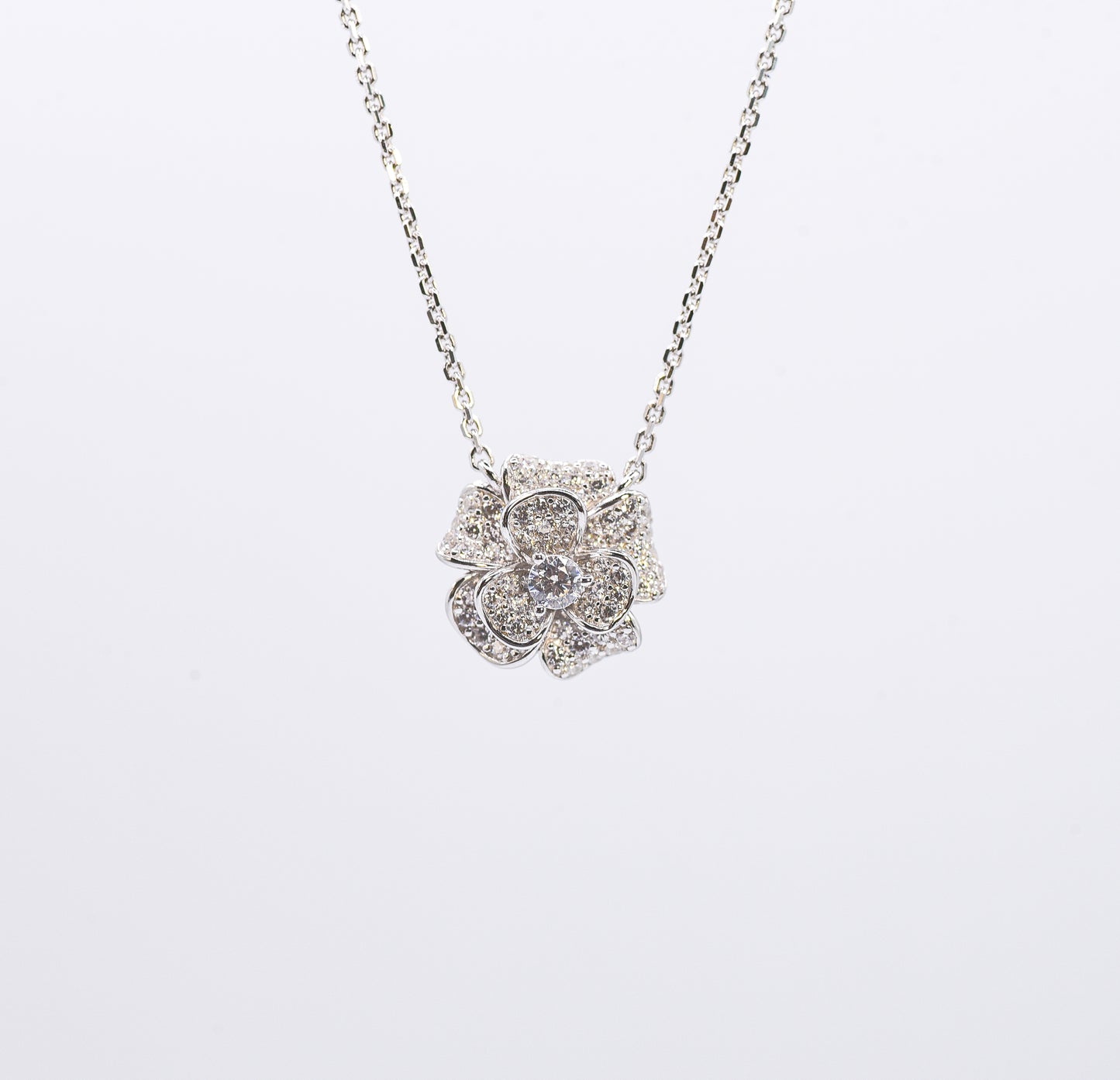 Camellia Bloom Necklace - Lunelle Atelier