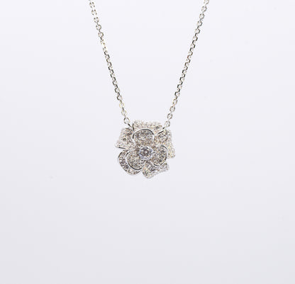 Camellia Bloom Necklace - Lunelle Atelier