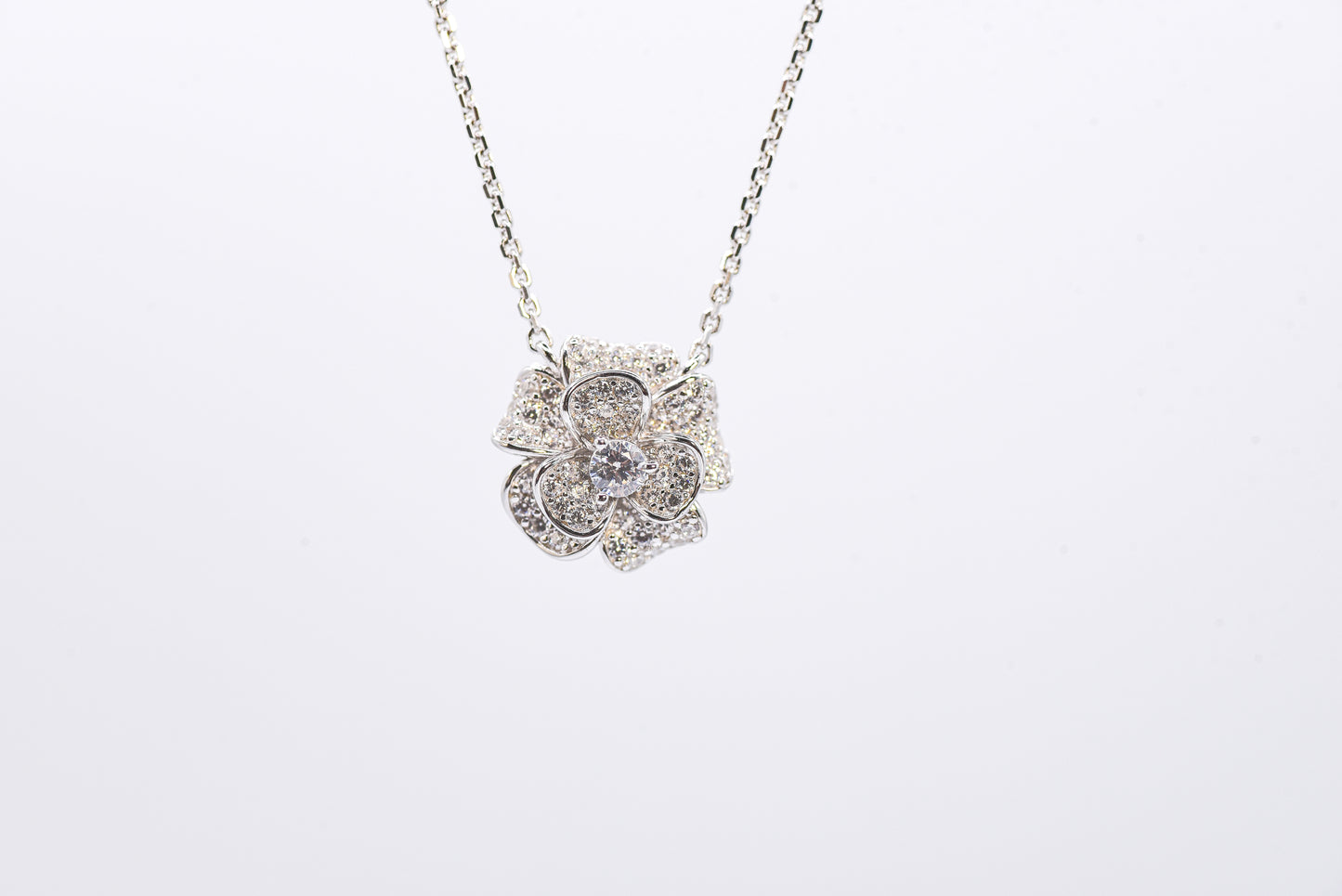 Camellia Bloom Necklace - Lunelle Atelier