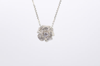 Camellia Bloom Necklace - Lunelle Atelier