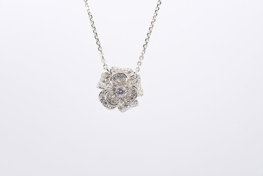 Camellia Bloom Necklace - Lunelle Atelier