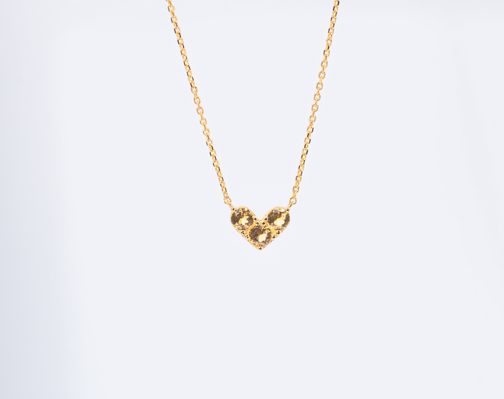 Citrus Kiss Heart Necklace - Lunelle Atelier