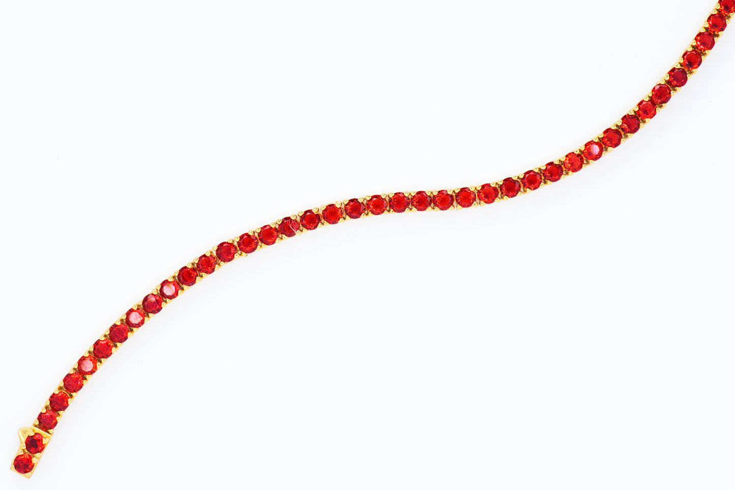 Ruby Aura | Corundum Tennis Bracelet - Lunelle Atelier