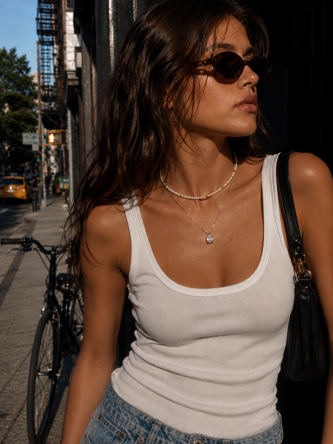 Mini Freshwater Pearl Beaded Necklace | 18k Gold Plated