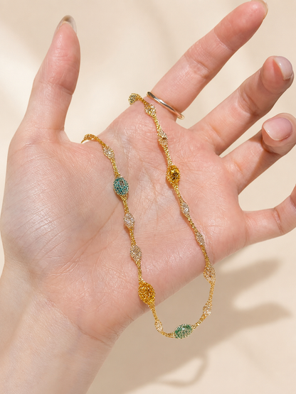 Veil of Light Necklace | Sterling Silver - Lunelle Atelier
