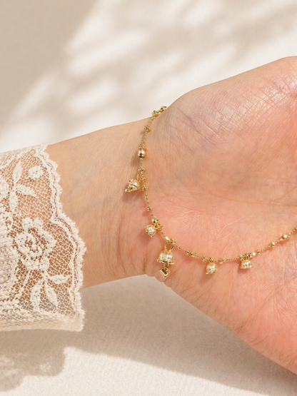 Lily of Light Charm Bracelet - Lunelle Atelier
