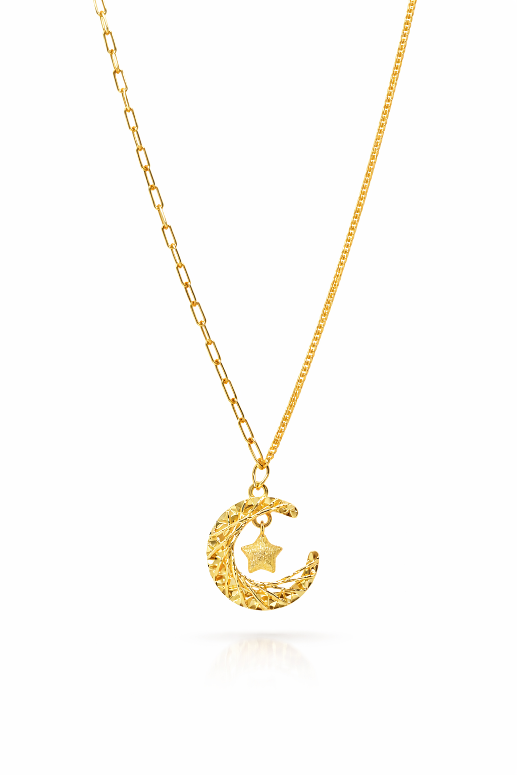 Moonlit Stardream Necklace | 18K Gold Plated Sterling Silver