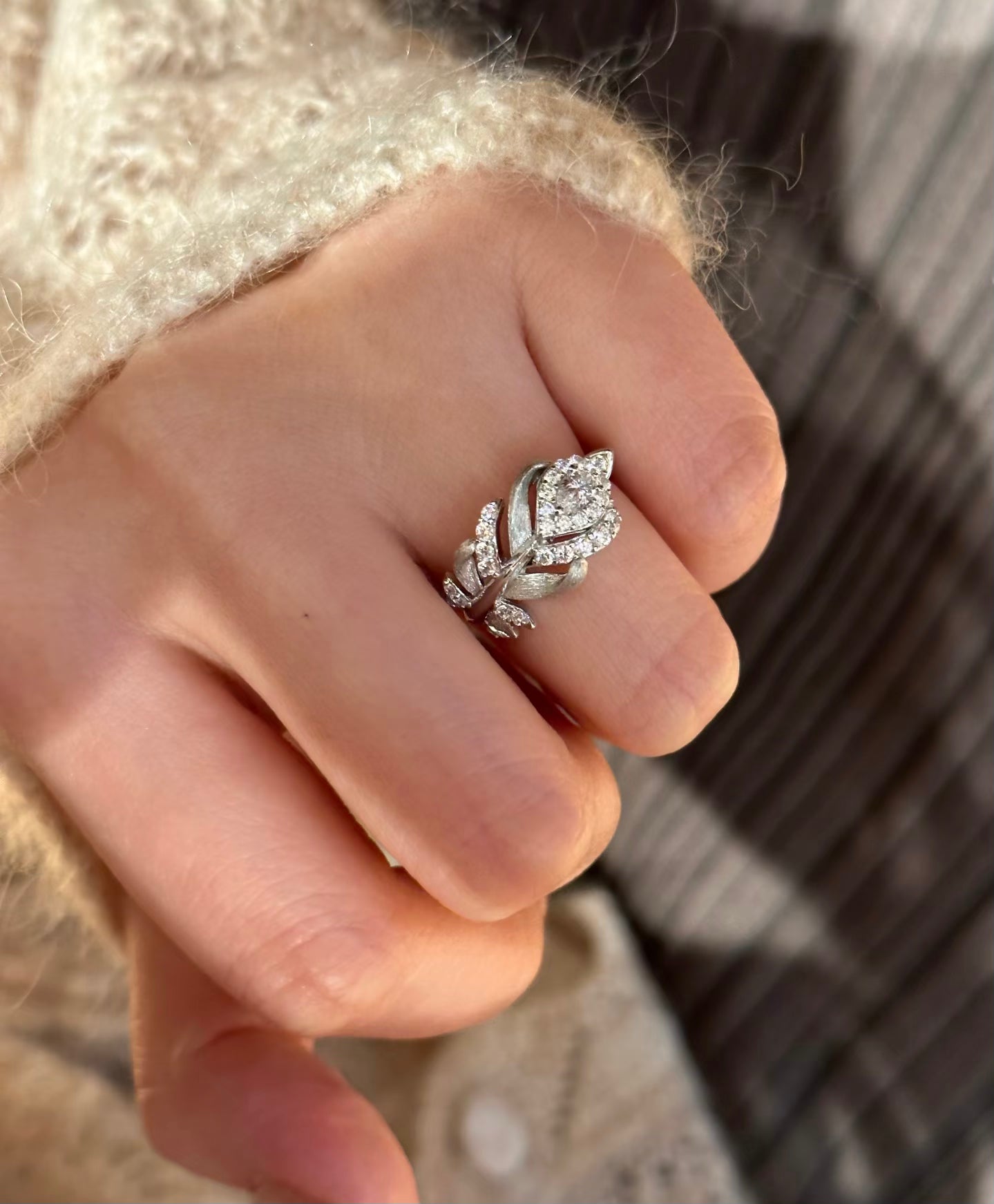 Wandering Feather Ring | Sterling Silver - Lunelle Atelier