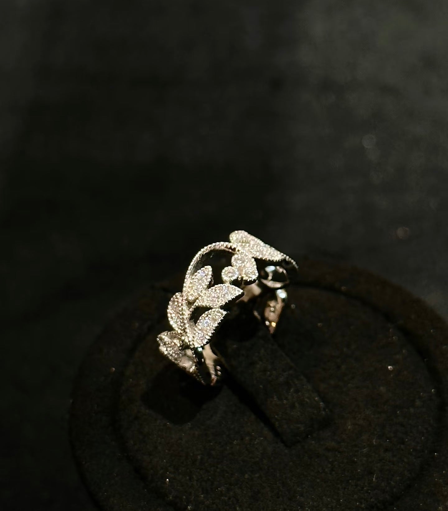 Vine Leaf Pinky Ring | Sterling Silver - Lunelle Atelier