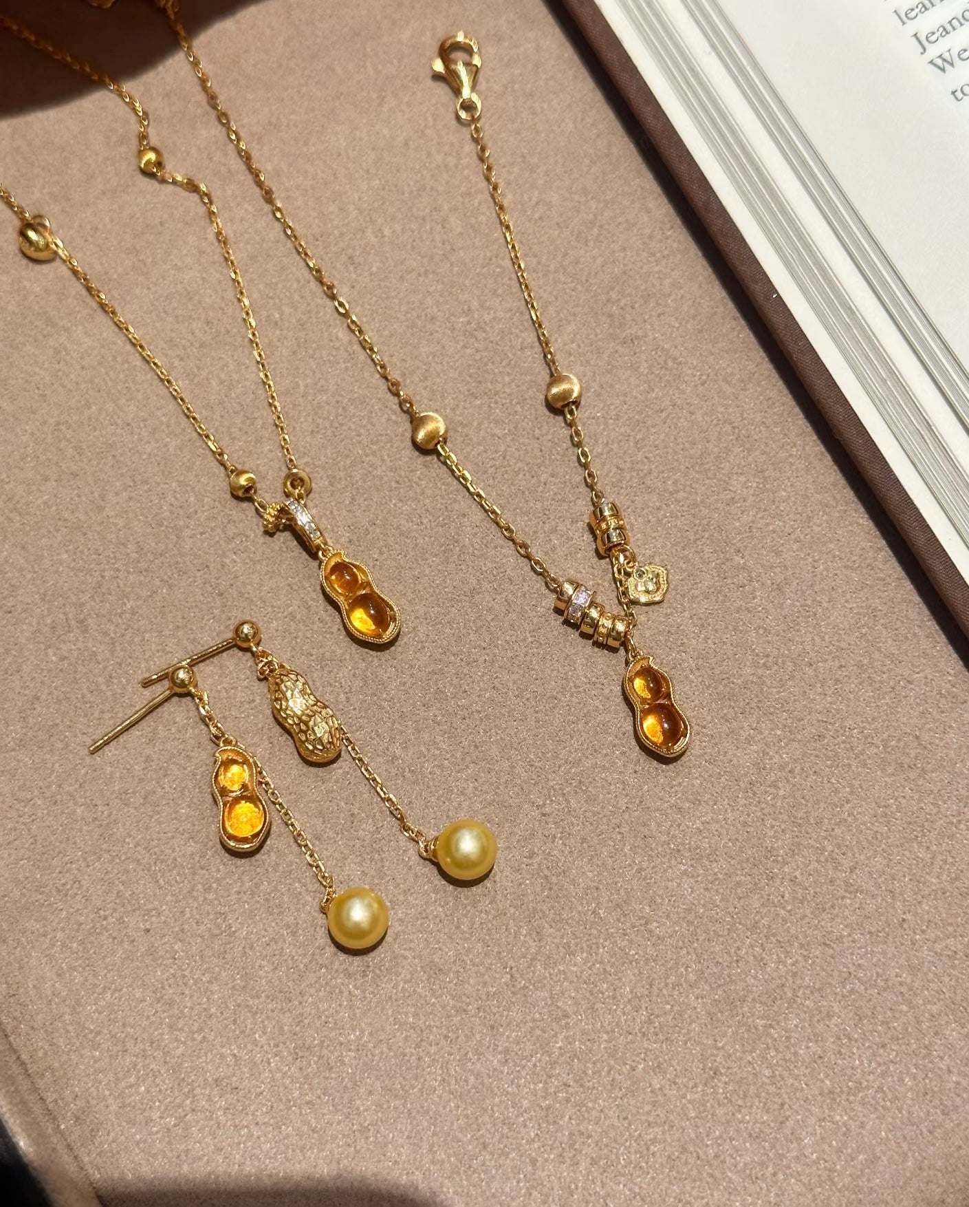 Lucky Peanut Charm Bracelet - Lunelle Atelier